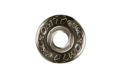 Кнопка металлическая "Альфа" с пружиной, 15 мм (уп. 720+/-20 шт), цвет никель - купить в Майкопе. Цена: 1 466.73 руб.