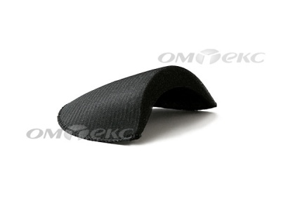 Плечевые накладки OВТ-10, обшитые, цвет чёрный - купить в Майкопе. Цена: 17.64 руб.