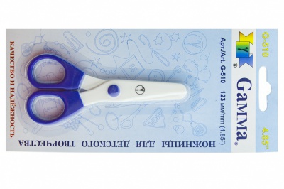 Ножницы G-510 детские 123 мм - купить в Майкопе. Цена: 137.45 руб.