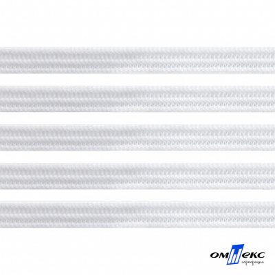 Резинка 4 мм (200+/-1 м) 400 гр/м2 белая бобина "ОМТЕКС" - купить в Майкопе. Цена: 1.76 руб.