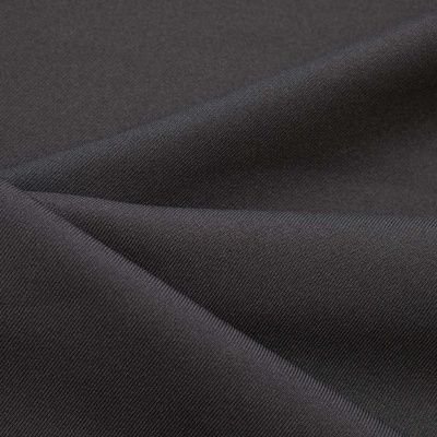 Ткань костюмная 21010 2186, 225 гр/м2, шир.150см, цвет т.серый - купить в Майкопе. Цена 390.73 руб.