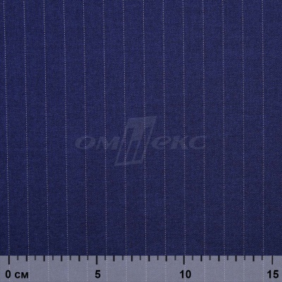 Костюмная ткань "Жаклин", 188 гр/м2, шир. 150 см, цвет тёмно-синий - купить в Майкопе. Цена 426.49 руб.