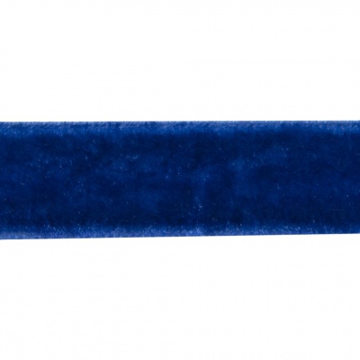 Лента бархатная нейлон, шир.12 мм, (упак. 45,7м), цв.74-василек - купить в Майкопе. Цена: 392 руб.