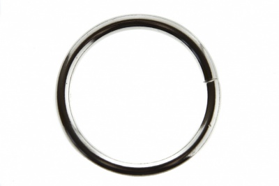 Кольцо металлическое d-38 мм, цв.-никель - купить в Майкопе. Цена: 4.89 руб.