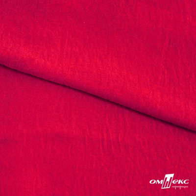 Ткань плательная Муар, 100% полиэстер,165 (+/-5) гр/м2, шир. 150 см, цв. Красный - купить в Майкопе. Цена 215.65 руб.
