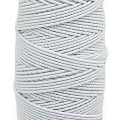 Нитка - резинка Спандекс 25 м (уп-10шт)-белые - купить в Майкопе. Цена: 35.65 руб.