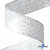 Лента металлизированная "ОмТекс", 25 мм/уп.22,8+/-0,5м, цв.- серебро - купить в Майкопе. Цена: 96.64 руб.