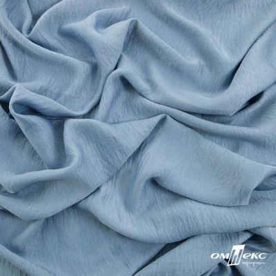 Ткань плательная Муар, 100% полиэстер,165 (+/-5) гр/м2, шир. 150 см, цв. Серо-голубой - купить в Майкопе. Цена 215.65 руб.