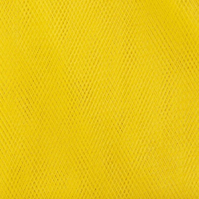 Фатин матовый 16-70, 12 гр/м2, шир.300см, цвет жёлтый - купить в Майкопе. Цена 112.70 руб.