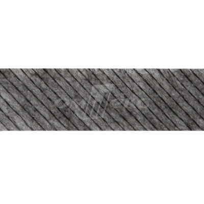 KQ217N -прок.лента нитепрошивная по косой 15мм графит 100м - купить в Майкопе. Цена: 2.24 руб.