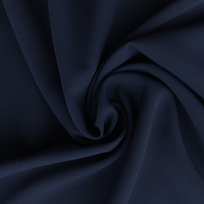 Костюмная ткань "Элис", 220 гр/м2, шир.150 см, цвет т.синий - купить в Майкопе. Цена 308 руб.