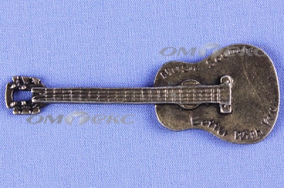 Декоративный элемент для творчества из металла "Гитара"  - купить в Майкопе. Цена: 19.99 руб.