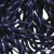 Шнурки #107-19, круглые 130 см, двухцветные цв.тём.синий/белый - купить в Майкопе. Цена: 22.14 руб.