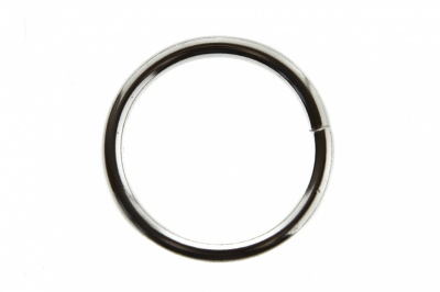 Кольцо металлическое d-3 х 32 мм, цв.-никель - купить в Майкопе. Цена: 3.92 руб.
