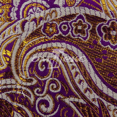 Ткань костюмная жаккард №9, 140 гр/м2, шир.150см, цвет фиолет - купить в Майкопе. Цена 387.20 руб.