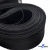 Регилиновая лента мягкая, пластик, шир.40мм, (уп.22+/-0,5м), цв.- черный - купить в Майкопе. Цена: 294 руб.