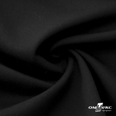 Ткань костюмная "Эльза" 80% P, 16% R, 4% S, 160 г/м2, шир.150 см, цв-черный #1 - купить в Майкопе. Цена 332.71 руб.