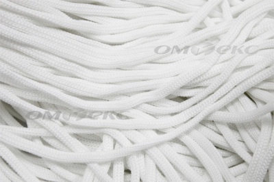 Шнур Т-02 (4с2) мелкое плетение 4мм 100 м белый - купить в Майкопе. Цена: 2.50 руб.