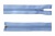 Спиральная молния Т5 351, 75 см, автомат, цвет св.голубой - купить в Майкопе. Цена: 16.28 руб.
