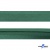 Косая бейка атласная "Омтекс" 15 мм х 132 м, цв. 056 темный зеленый - купить в Майкопе. Цена: 225.81 руб.