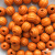 0309-Бусины деревянные "ОмТекс", 16 мм, упак.50+/-3шт, цв.003-оранжевый - купить в Майкопе. Цена: 62.22 руб.