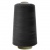 Швейные нитки (армированные) 28S/2, нам. 2 500 м, цвет чёрный - купить в Майкопе. Цена: 139.91 руб.