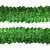 Тесьма с пайетками D4, шир. 30 мм/уп. 25+/-1 м, цвет зелёный - купить в Майкопе. Цена: 1 087.39 руб.