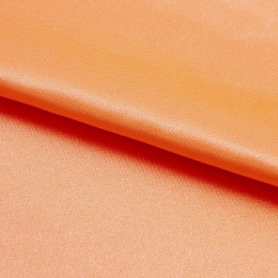 Поли креп-сатин 16-1543, 120 гр/м2, шир.150см, цвет персик - купить в Майкопе. Цена 155.57 руб.