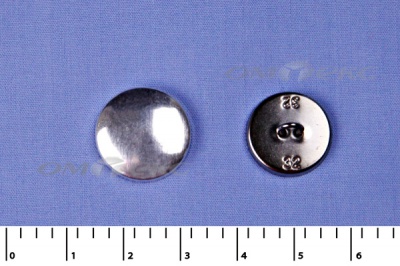 Формы для пуговиц и прочие части пуговиц; заготовки для пуговиц №20 с петлёй сталь (#32) - купить в Майкопе. Цена: 1.79 руб.