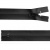 Молния водонепроницаемая PVC Т-7, 20 см, неразъемная, цвет чёрный - купить в Майкопе. Цена: 21.56 руб.