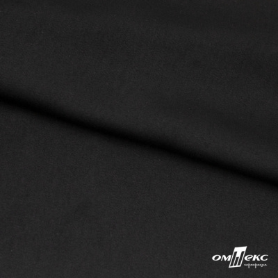 Ткань плательная Габриэль 100% полиэстер,140 (+/-10) гр/м2, шир. 150 см, цв. черный BLACK - купить в Майкопе. Цена 248.37 руб.