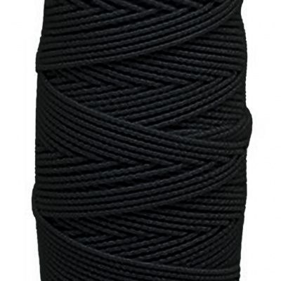 Нитка - резинка Спандекс 25 м (уп-10шт)-чёрные - купить в Майкопе. Цена: 36.02 руб.