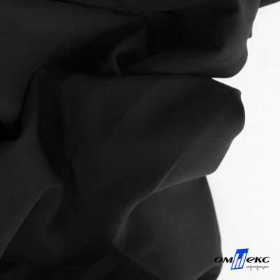 Ткань костюмная "Фабио" 80% P, 16% R, 4% S, 245 г/м2, шир.150 см, цв-черный #1 - купить в Майкопе. Цена 470.17 руб.