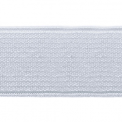 Резинка 36 мм Тканая, (бобина 25 +/-0,5 м) - белая  - купить в Майкопе. Цена: 18.09 руб.