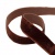 Лента бархатная нейлон, шир.12 мм, (упак. 45,7м), цв.120-шоколад - купить в Майкопе. Цена: 392 руб.