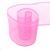 Лента капроновая, шир. 80 мм/уп. 25 м, цвет розовый - купить в Майкопе. Цена: 19.77 руб.