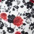 Плательная ткань "Фламенко" 22.1, 80 гр/м2, шир.150 см, принт растительный - купить в Майкопе. Цена 239.03 руб.