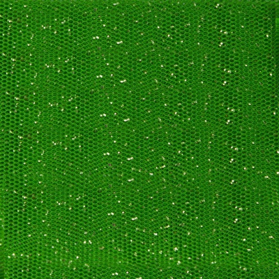 Сетка Глиттер, 24 г/м2, шир.145 см., зеленый - купить в Майкопе. Цена 117.24 руб.