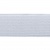 Резинка 25 мм Тканая, 13,75 гр/п.м, (бобина 25 +/-0,5 м) - белая  - купить в Майкопе. Цена: 11.67 руб.