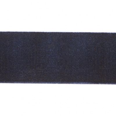 Лента бархатная нейлон, шир.25 мм, (упак. 45,7м), цв.180-т.синий - купить в Майкопе. Цена: 800.84 руб.