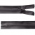 Молния водонепроницаемая PVC Т-7, 20 см, неразъемная, цвет (301)-т.серый - купить в Майкопе. Цена: 21.56 руб.