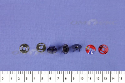 Кнопки магнитные МКМ-02, диам. 18 мм, чёрный никель - купить в Майкопе. Цена: 14.49 руб.