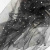 Сетка Фатин Глитер Спейс, 12 (+/-5) гр/м2, шир.150 см, 16-167/черный - купить в Майкопе. Цена 184.03 руб.