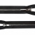 Молния металл Т-5 (2 сл.), 110 см, разъёмная, цвет чёрный - купить в Майкопе. Цена: 159.30 руб.
