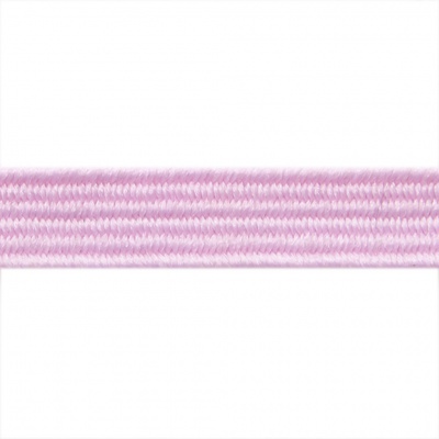 Резиновые нити с текстильным покрытием, шир. 6 мм ( упак.30 м/уп), цв.- 80-розовый - купить в Майкопе. Цена: 155.22 руб.