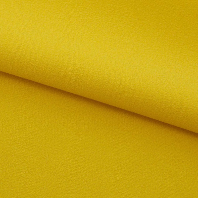 Креп стрейч Амузен 14-0756, 85 гр/м2, шир.150см, цвет жёлтый - купить в Майкопе. Цена 194.07 руб.