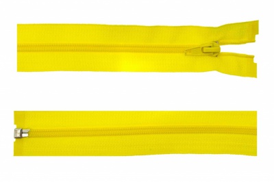 Спиральная молния Т5 131, 90 см, автомат, цвет жёлтый - купить в Майкопе. Цена: 14.20 руб.