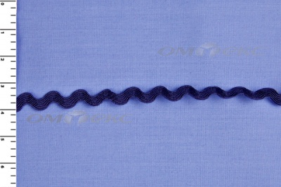 Тесьма плетеная "Вьюнчик"/т.синий - купить в Майкопе. Цена: 48.03 руб.