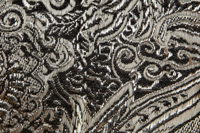 Ткань костюмная жаккард №11, 140 гр/м2, шир.150см, цвет тем.серебро - купить в Майкопе. Цена 383.29 руб.