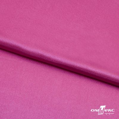 Поли креп-сатин 17-2627, 125 (+/-5) гр/м2, шир.150см, цвет розовый - купить в Майкопе. Цена 155.57 руб.